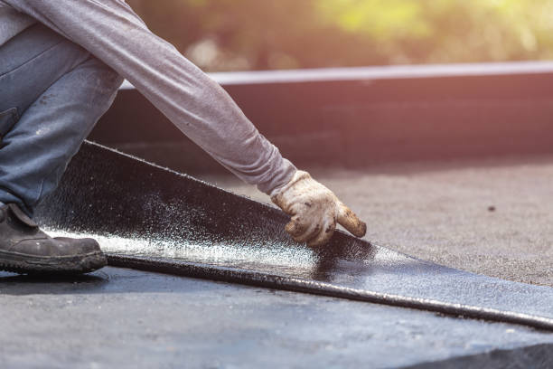 Professional Emergency Waterproofing technician working in Westport, NC
